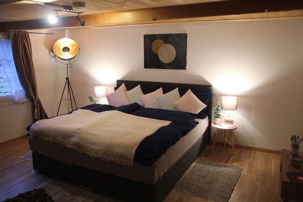 Chesa Prema Bed & Breakfast - Restaurant Disentis Buitenkant foto